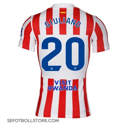 Atletico Madrid Giuliano Simeone #20 Replika Hemmatröja 2025-26 Kortärmad Atletico Madrid Giuliano Simeone #20 Replika Hemmatröja 2025-26 Kortärmad